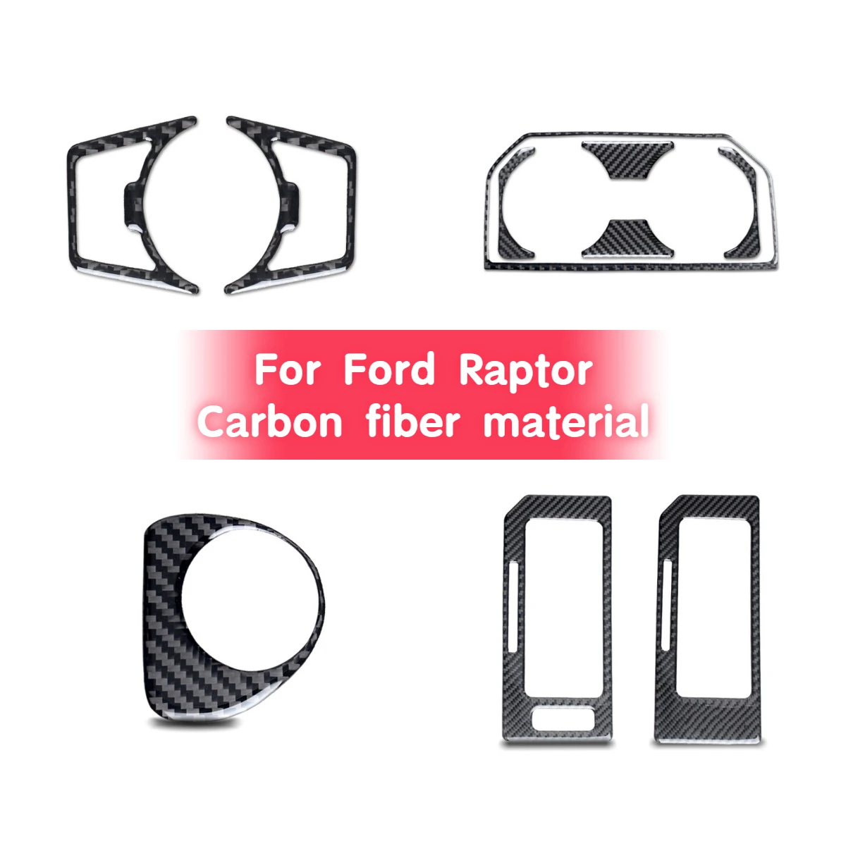 Naudoti Ford f150 autentiški anglies pluošto, automobilių lipdukai, automobilių stiliaus interjero priedai, gražus apsaugos apdaila . ' - ' . 0