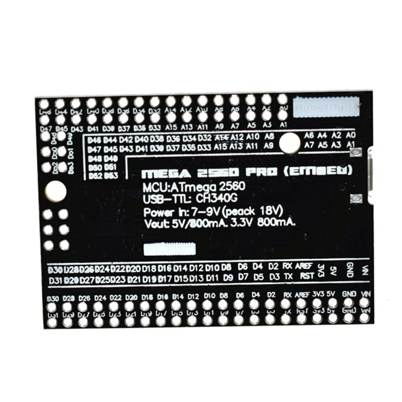 AU42 -Mega 2560 PRO MINI 5V(Įdėti) CH340G Atmega2560-16AU Su Vyrų Pinheaders Plėtros Taryba Arduino Mega . ' - ' . 5