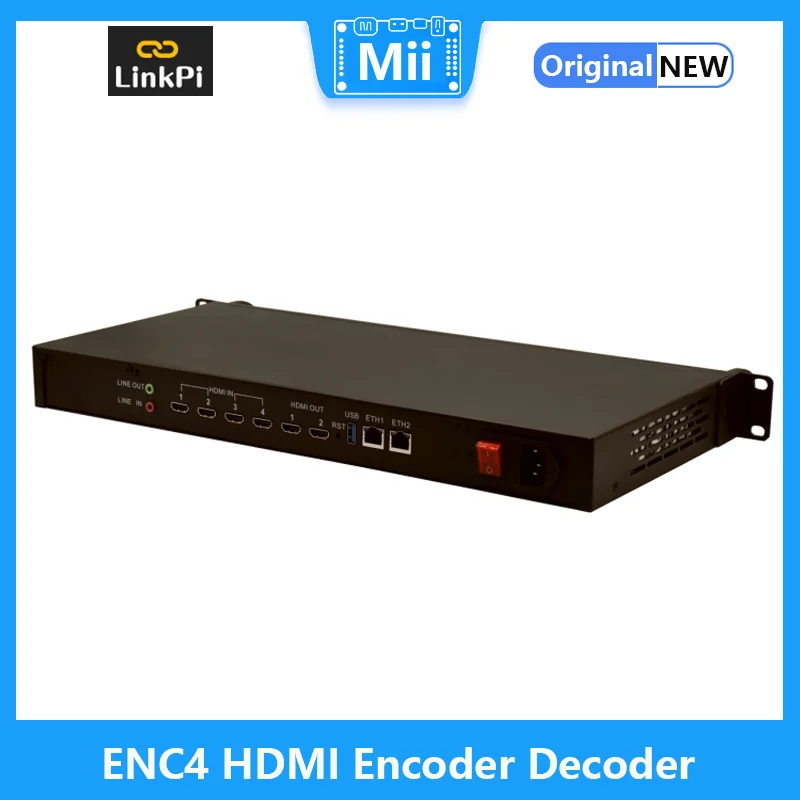 [ENC4] HDMI Kodavimo Dekodavimo 4K 1080P NDI SRT RTMP RTSP Live stream IPCam . ' - ' . 1