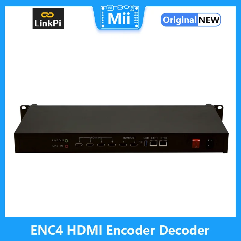 [ENC4] HDMI Kodavimo Dekodavimo 4K 1080P NDI SRT RTMP RTSP Live stream IPCam . ' - ' . 2