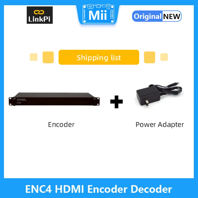 [ENC4] HDMI Kodavimo Dekodavimo 4K 1080P NDI SRT RTMP RTSP Live stream IPCam . ' - ' . 4