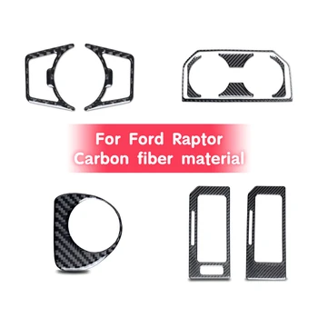 Naudoti Ford f150 autentiški anglies pluošto, automobilių lipdukai, automobilių stiliaus interjero priedai, gražus apsaugos apdaila