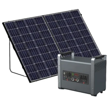 Avarinis Saulės Elektrinė 2000 Vatų Lifepo4 Mobilus Saulės Energijos Generatorius Trinkelėmis Ir Mobilieji Telefonai