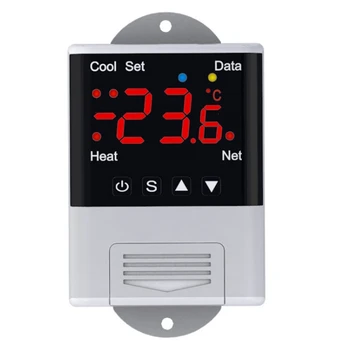Belaidžio Wifi Temperatūros Reguliatorius Termostatas AC110-220V DTC1201 NTC Jutiklis Skaitmeninis Ekranas APP Kontroliuoti Smart Home