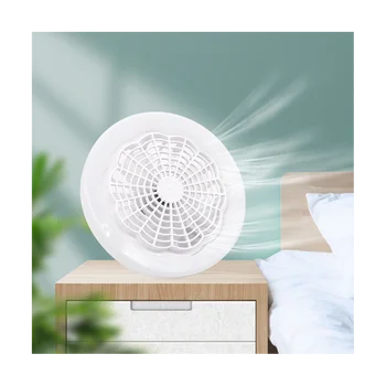 LED Smart Ventiliatorius, Šviesos, Ventiliatorius 30W Nuotolinio Valdymo vidaus LED Šviesos Silent Miegamojo, Virtuvės Dekoro Lempos Gerbėjai-Balta