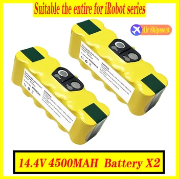 4500mAh 14,4 V Dulkių siurblys Baterija iRobot Roomba 500 600 700 800 785 530 560 650 630 14.4 V baterijos Pakeitimas