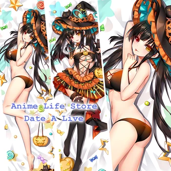 Kurumi Tokisaki Cosplay Užvalkalas Anime Žaidimas Dienos Gyventi Dakimakura 2WAY Kūno Hugging Pagalvės užvalkalą Pagalvėlės Namuose Lova Otaku Dangtis