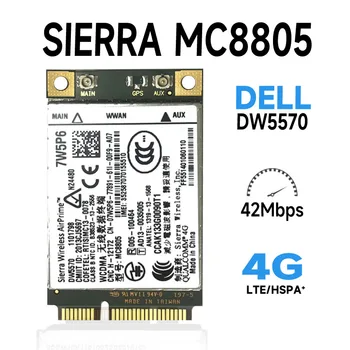 Siera MC8805 Atrakinti DW5570 7W5P6 už Dell Latitude E5440 E6440 E6540 E7240 E7440 M4800 M6800 Qualcomm 4G Modulio KORTELĖJE MC8805