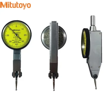 Mitutoyo Rinkimo Rodiklis Nr. 513-404 Analoginės Svirties Matuoklį Tikslumas 0.01 Asortimentą 0-0.8 mm Skersmens 32 mm, Matavimo Įrankiai