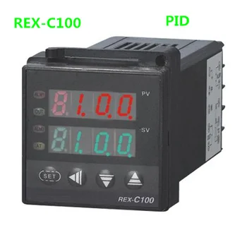 PID Skaitmeninis Temperatūros Kontrolės Kontrolierius Termopora 0 iki 400 Laipsnių REX-C100 TK0374