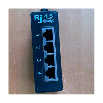 4 in 1 RJ45 LAN Jungtis Ethernet Tinklo Skirstytuvo Kabelis, 1 Patinas, 4 LAN Port Tinklų Išplėtimas Priedai