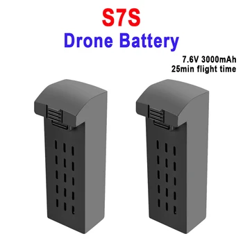 LSRC S7S Drone Baterija 7.6 V 3000mAh 25 min Baterija S7S RC Quadcopter Originalios Baterijos S7S Drone Priedai