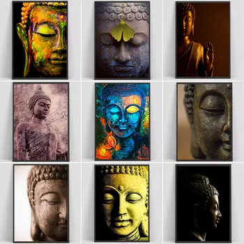 Abstrakti Zen Religija Budizmo Meditacijos Plakatų ir grafikos Paveikslai Tapyba Sienos Meno Nuotrauką Kambarį, Namų Šventykla Dekoras