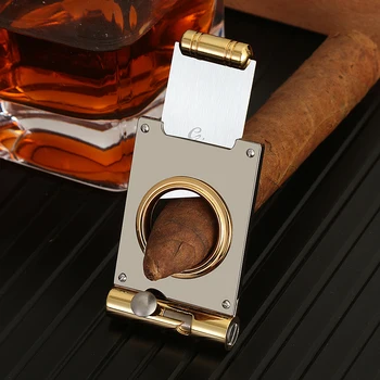 GALINER Profesinės Cigarų Cutter Su Puncher Tabako Metalo Pjovimo Peilis, Cigarų Clipper Žirklės Prabanga