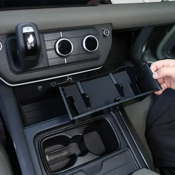 Automobilio Centrinio duomenų Saugojimo Dėžutė, Telefono Dėžutė Land Rover Defender 90 110 2020 2022 Automobilių Reikmenys Juoda ABS